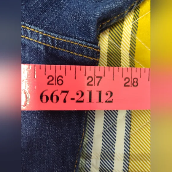 Men's Blue Denim Jacket by George - Picture 10 of 13